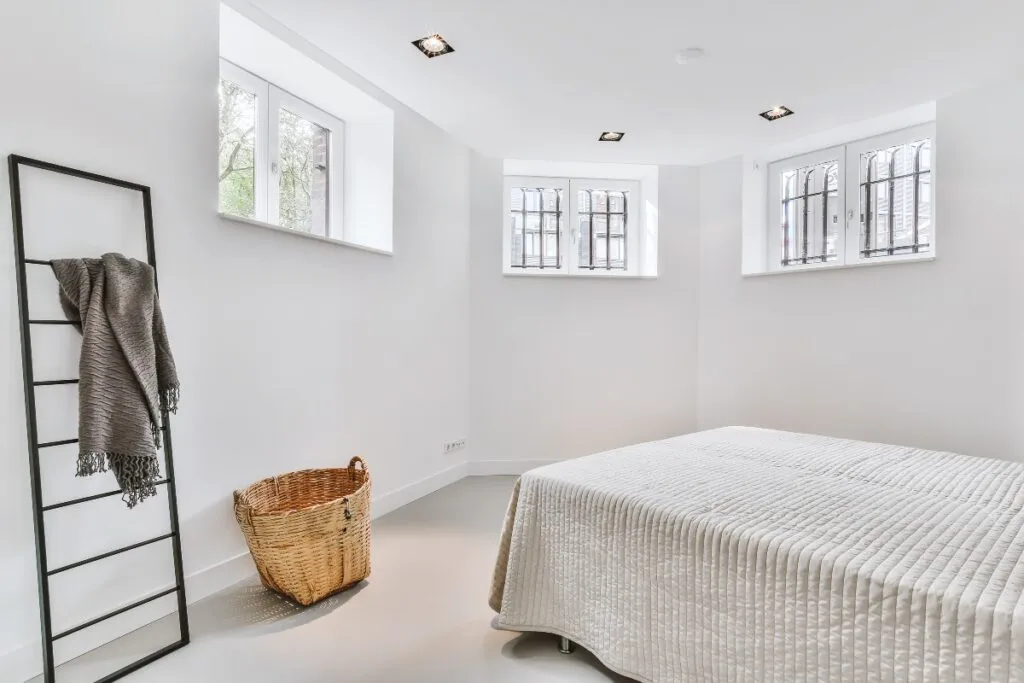 betonvloer vlinderen slaapkamer